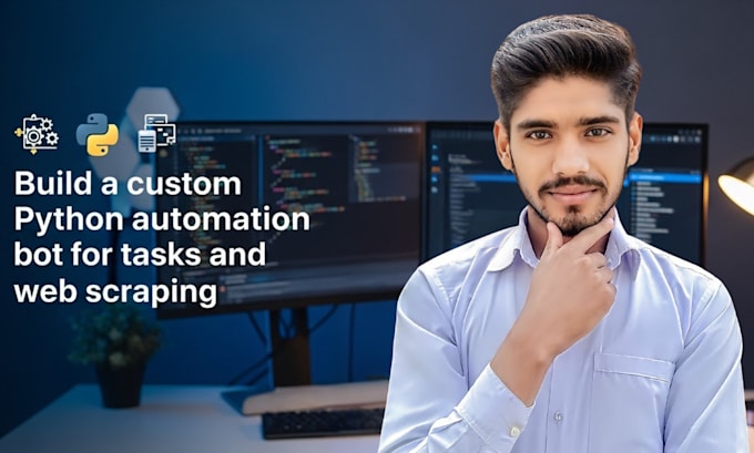 create custom python bots scripts, automate jobs