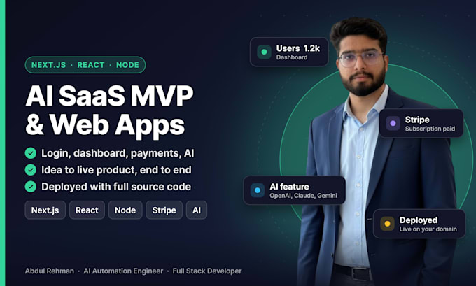 be your ruby on rails developer for saas mvp, rails api and react web app