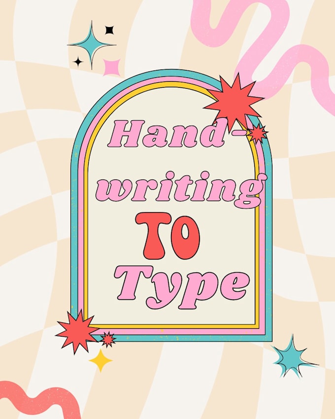 transcribe handwriting to type