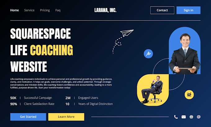 squarespace website, life coach squarespace website, life coaching squarespace