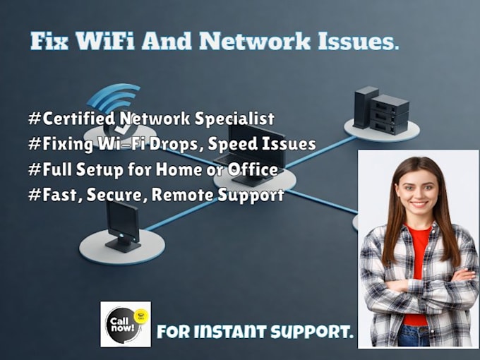 fix internet, wifi, and network problems for home or office