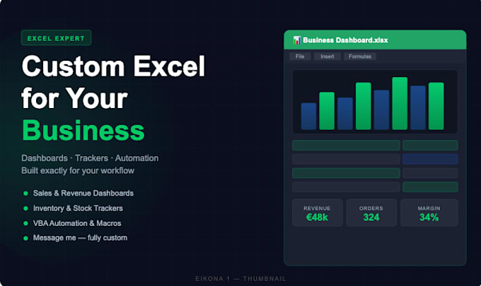 build an automated excel inventory tracker with dashboard and reorder alerts