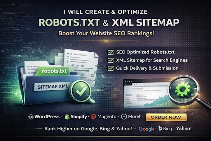 fix robots txt and XML sitemap errors in google search console