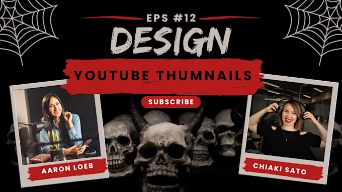 design amazing youtube thumbnail