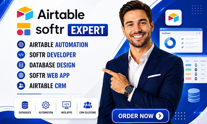setup client portal, airtable, airtable automation, softr softr airtable, softr