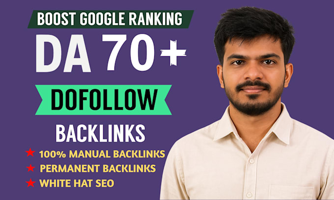 do da 70 plus dofollow backlinks to boost your website
