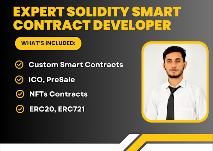 develop and audit smart contracts using solidity
