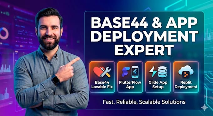 base44 expert base44 bug fixing base44 integration app deployment base44 web app
