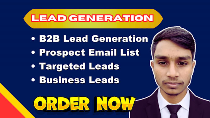 b2b lead generation, linkedin leads, prospect list building