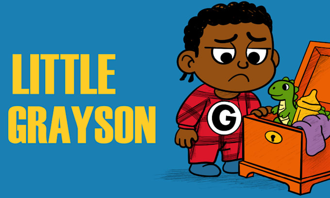 create unique hand drawn digital illustrations and comics