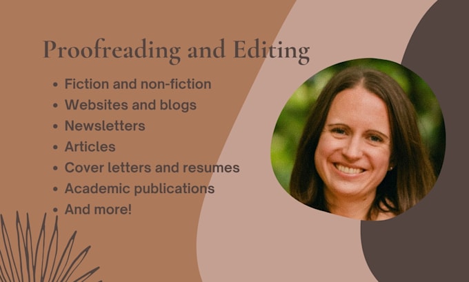 professionally proofread and copy edit your writing