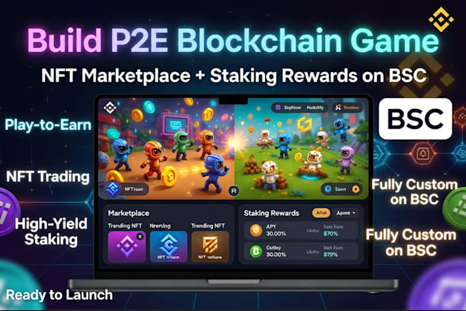 build blockchain game app, wallet integration, rust smart contracts, , web3 dapp