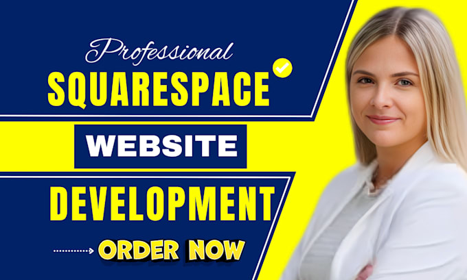 design and redesign squarespace website or build website development squarespace