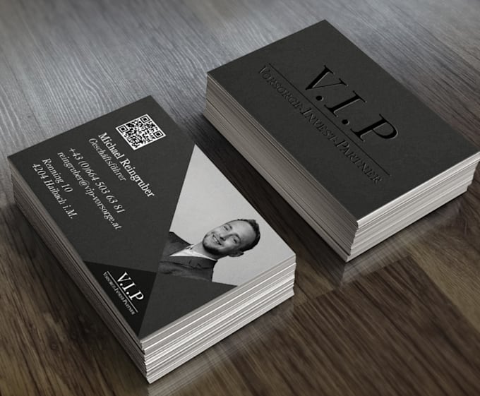 Design your custom business card by Kristinakamleit | Fiverr