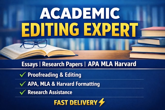 proofread, edit, and improve your academic writing, essays, and research papers
