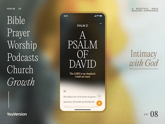 develop bible app, prayer app, church app, bible website, ministry app