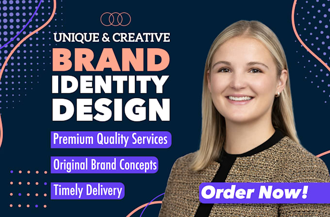 create striking business name, logo design, slogan web design for your brand