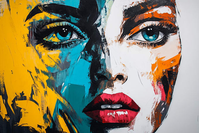 do illustration expresionism art, graffity, abstract