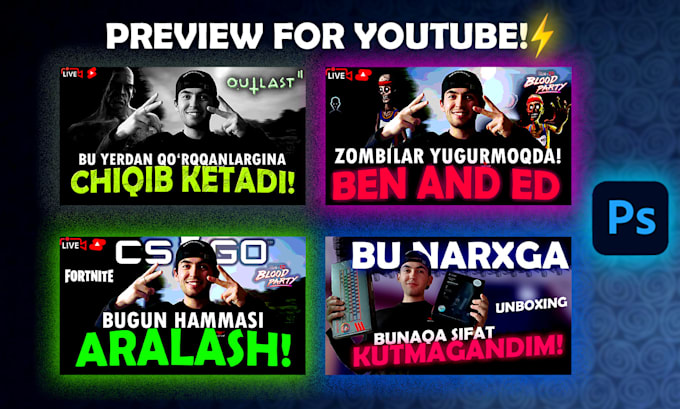 prepare a preview for your youtube content