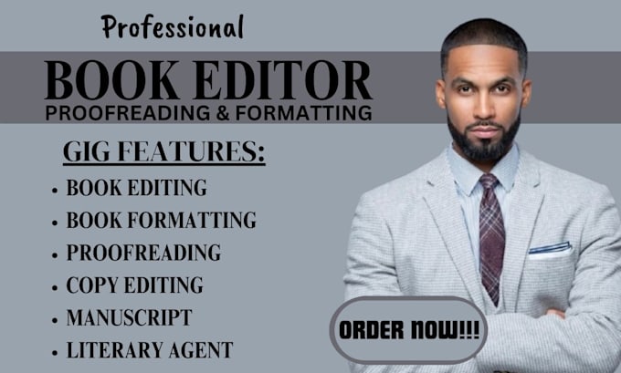 Do book manuscript editing copy editing book proofreading literary ...