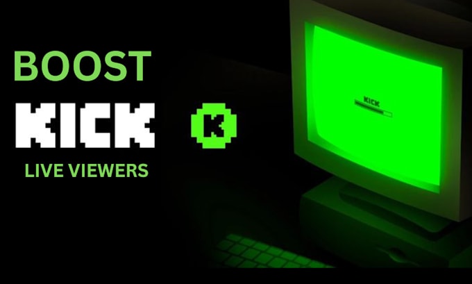 boost kick live viewers with chatters organically