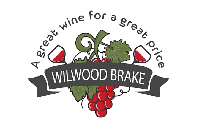 design a bar, wine, hookah, restaurant, smoke logo