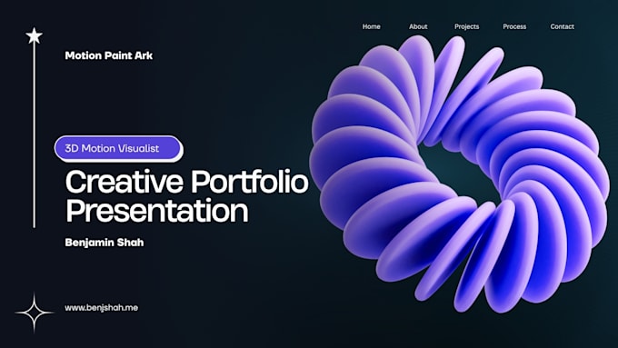 design portfolio website or personal website