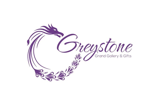 create a modern custom feminine art gallery logo design