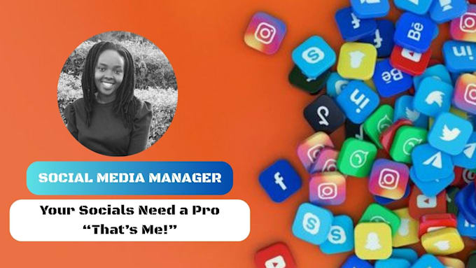 be your social media manager and content creator