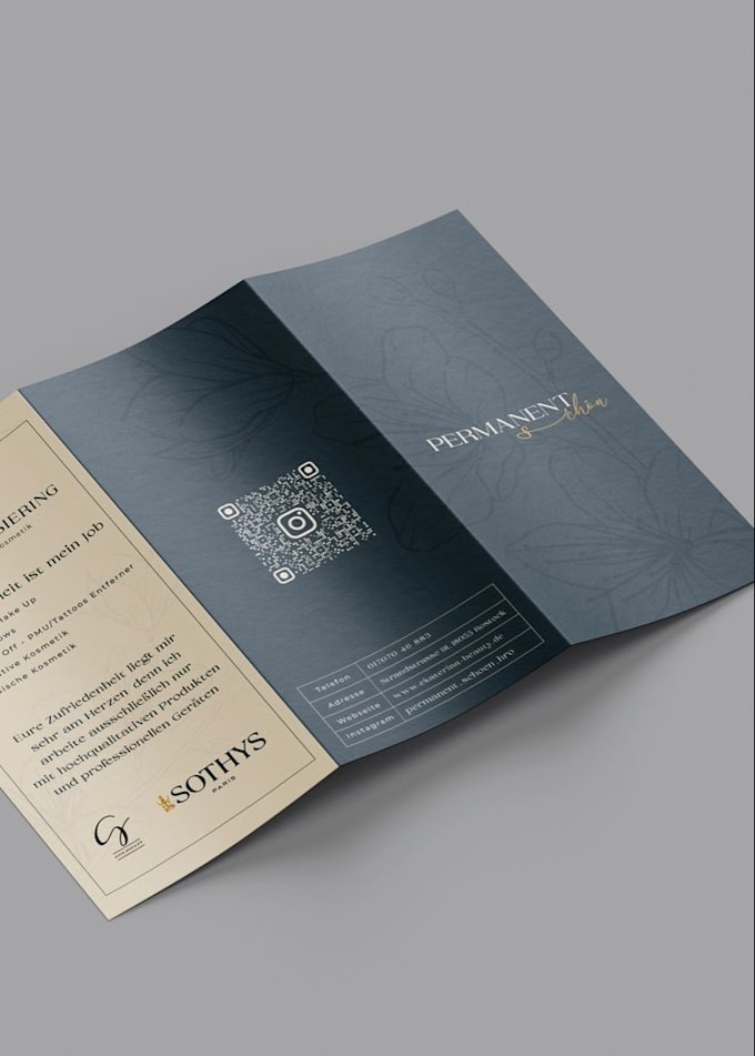 design a professional brochure