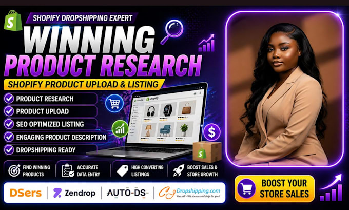do shopify product reseacrh poduct upload winning product listing for dropship