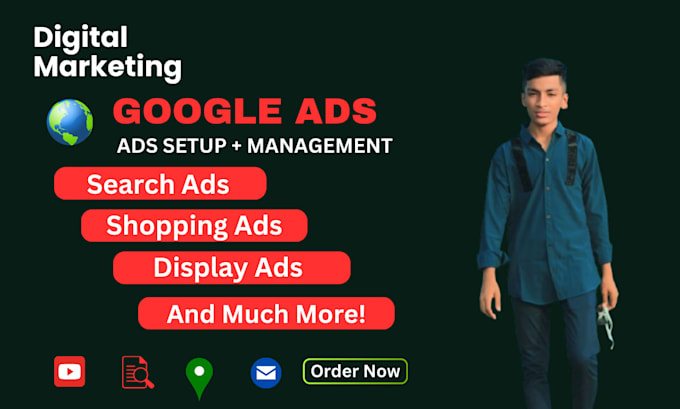 manage google ads setup ad words PPC camping