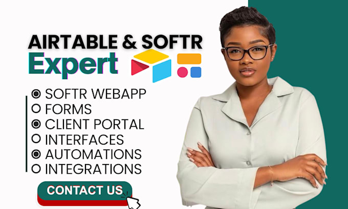 setup airtable database, airtable automation, softr web app, airtable softr app