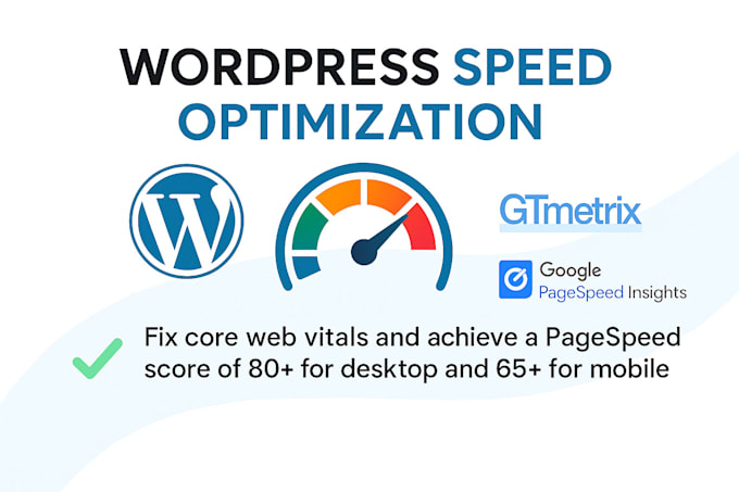 do wordpress website speed optimization