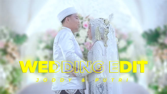 create a beautiful wedding with 3d tracking effects