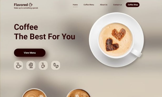 design coffee shopify store private label coffee website tea beverages store