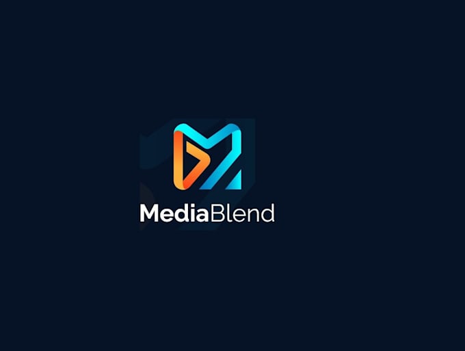 make a professional media logo with a creative touch