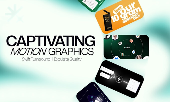 create a high quality motion graphics video