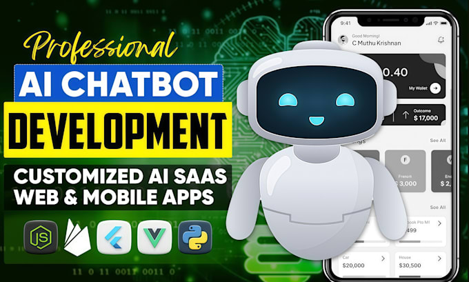 Build smart ai chatbot ai agents with chatgpt automation and custom ai ...
