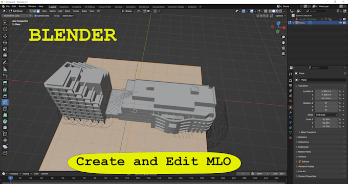 create custom fivem mlo or ymap for your roleplay server