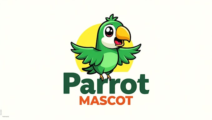 design awesome parrot logo with free source file
