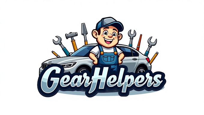 design awesome car repair logo within two days