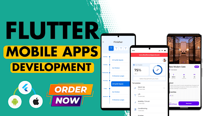 do mobile app development both ios and android in flutter