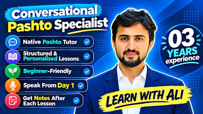 teach you pashto online