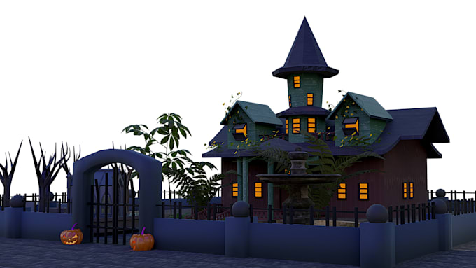 create 3d models, props and game objects