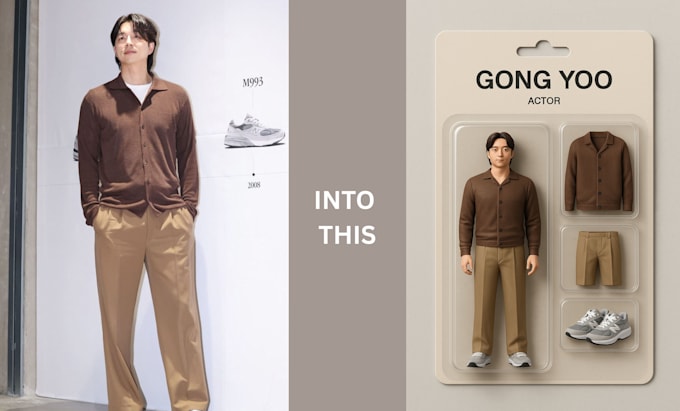 do a toy action figure for your photo, ai art