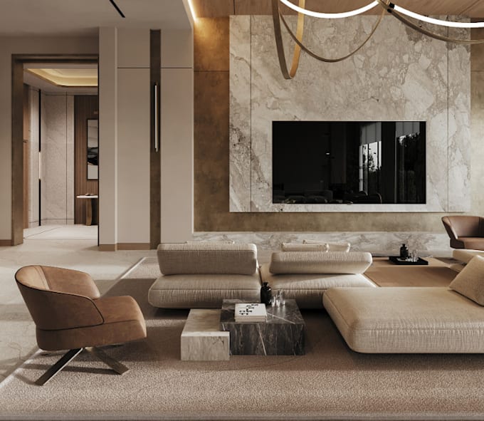 do high quality interior walkthrough animation for realistic visualization