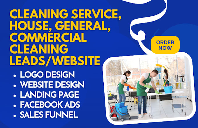 generate cleaning service clean house leads general commercial cleaning website