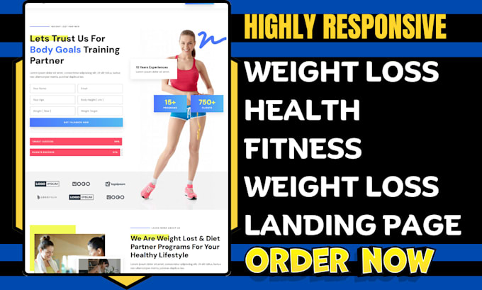 design weight loss website weight gain health  semaglutide