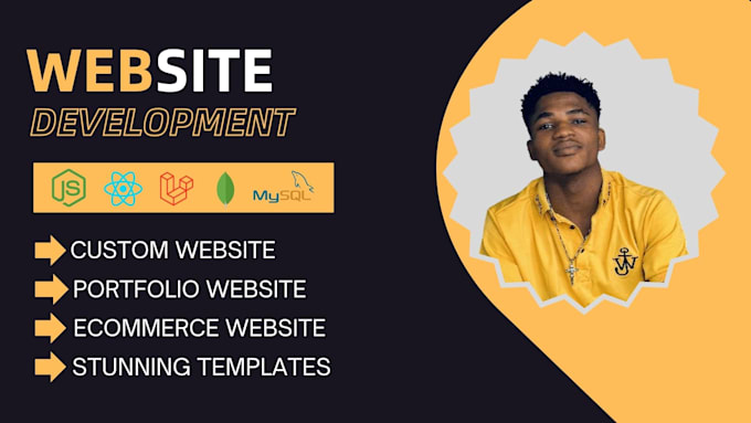 create a custom website for you